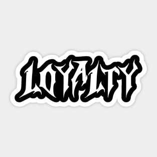 loyalty Sticker